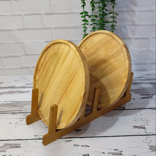 استند بشقاب شش خانه