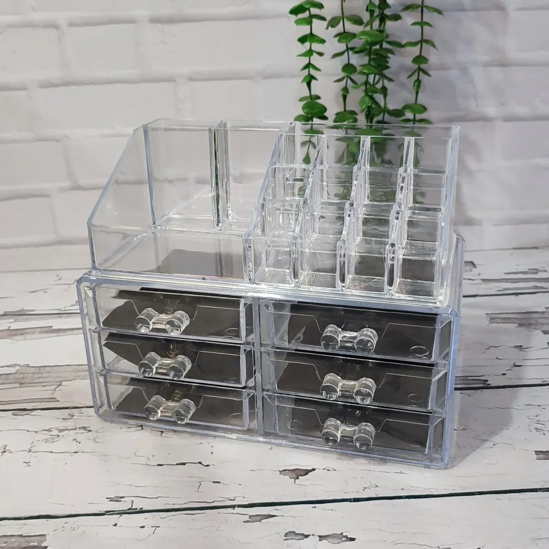 استند لوازم ارایشی شش کشو