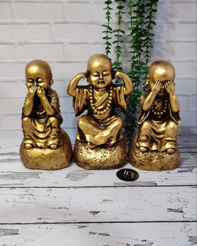 مجسمه ی بودا سه تایی