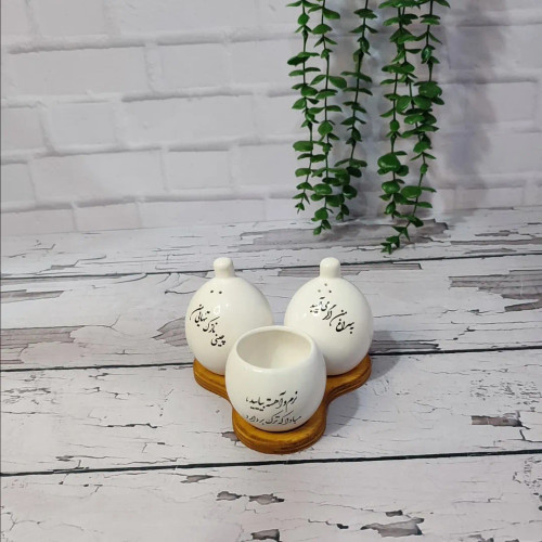 ست سرامیکی ادویه دان