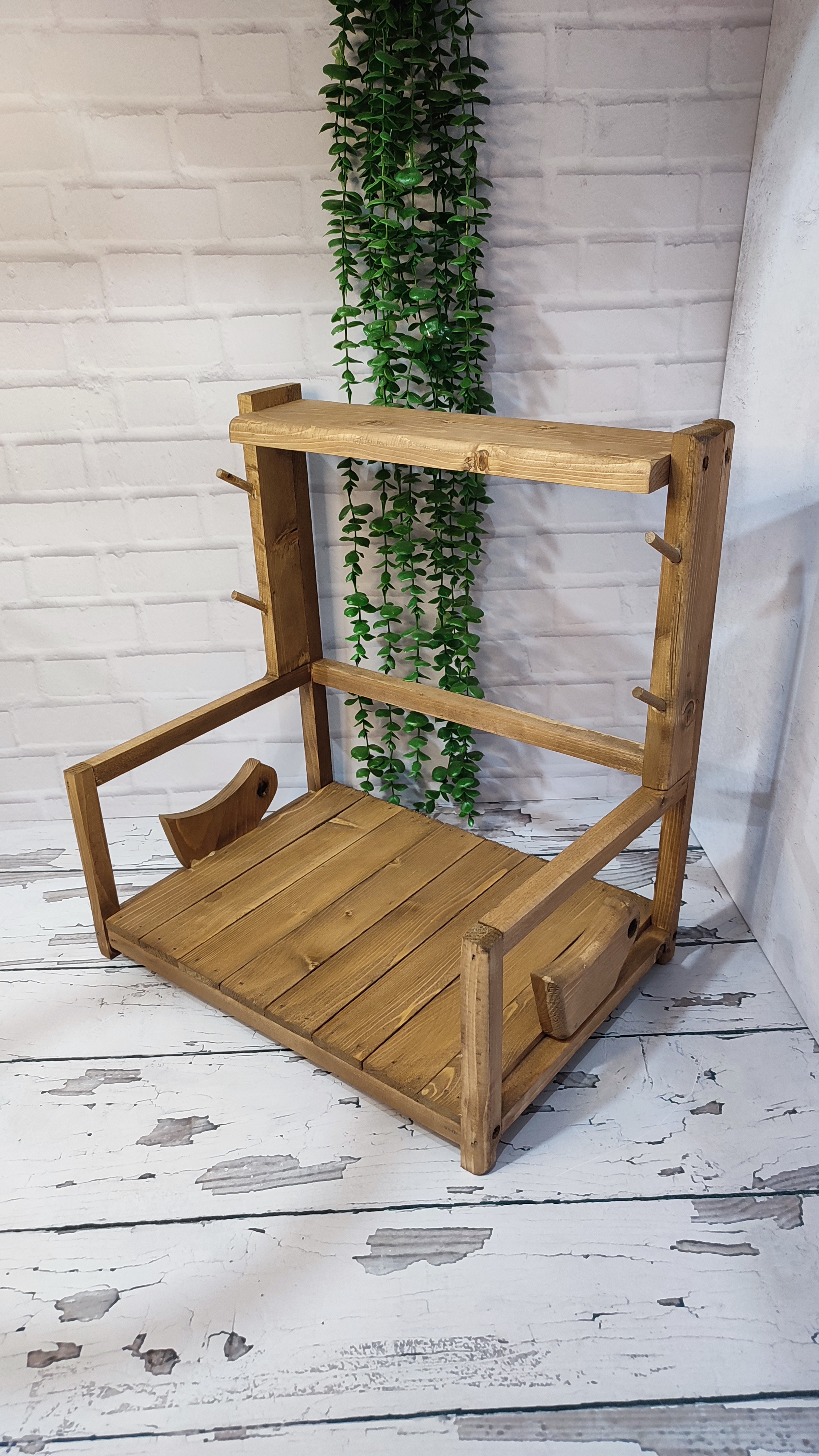 استند اسپرسو ساز چوبی سایز بزرگ