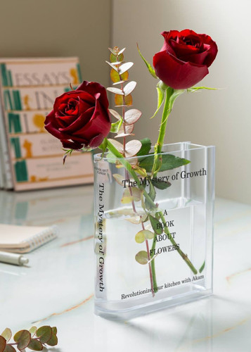 گلدان کتابی اکرولیک