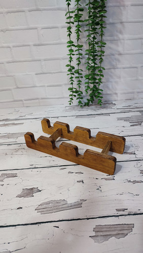 استند تخته سرو چوبی سه تایی سایز بزرگ