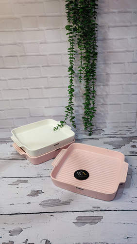 تابه گریل بزرگ سرامیکی مستطیل