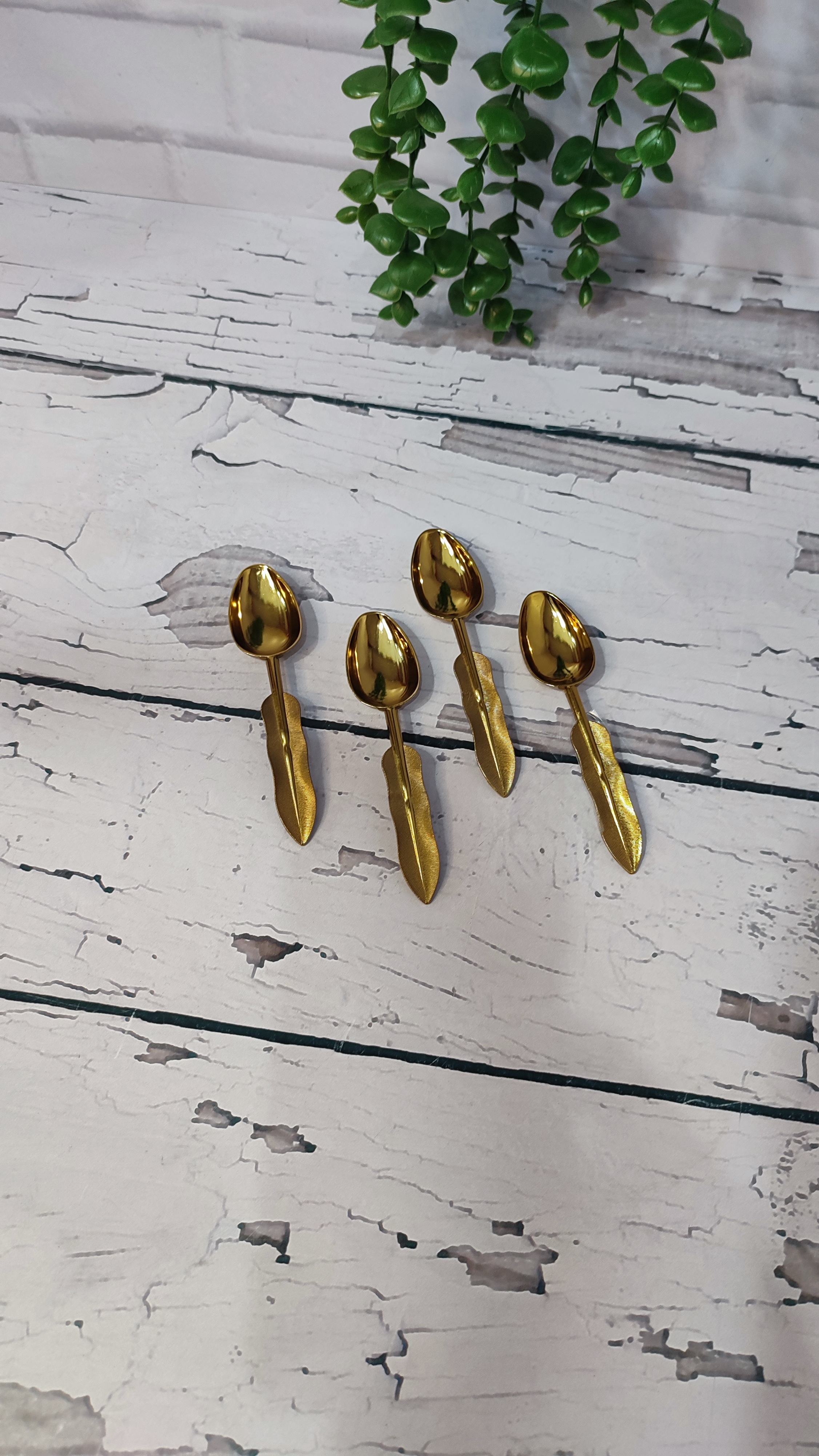 پیمانه ادویه فلزی برگی