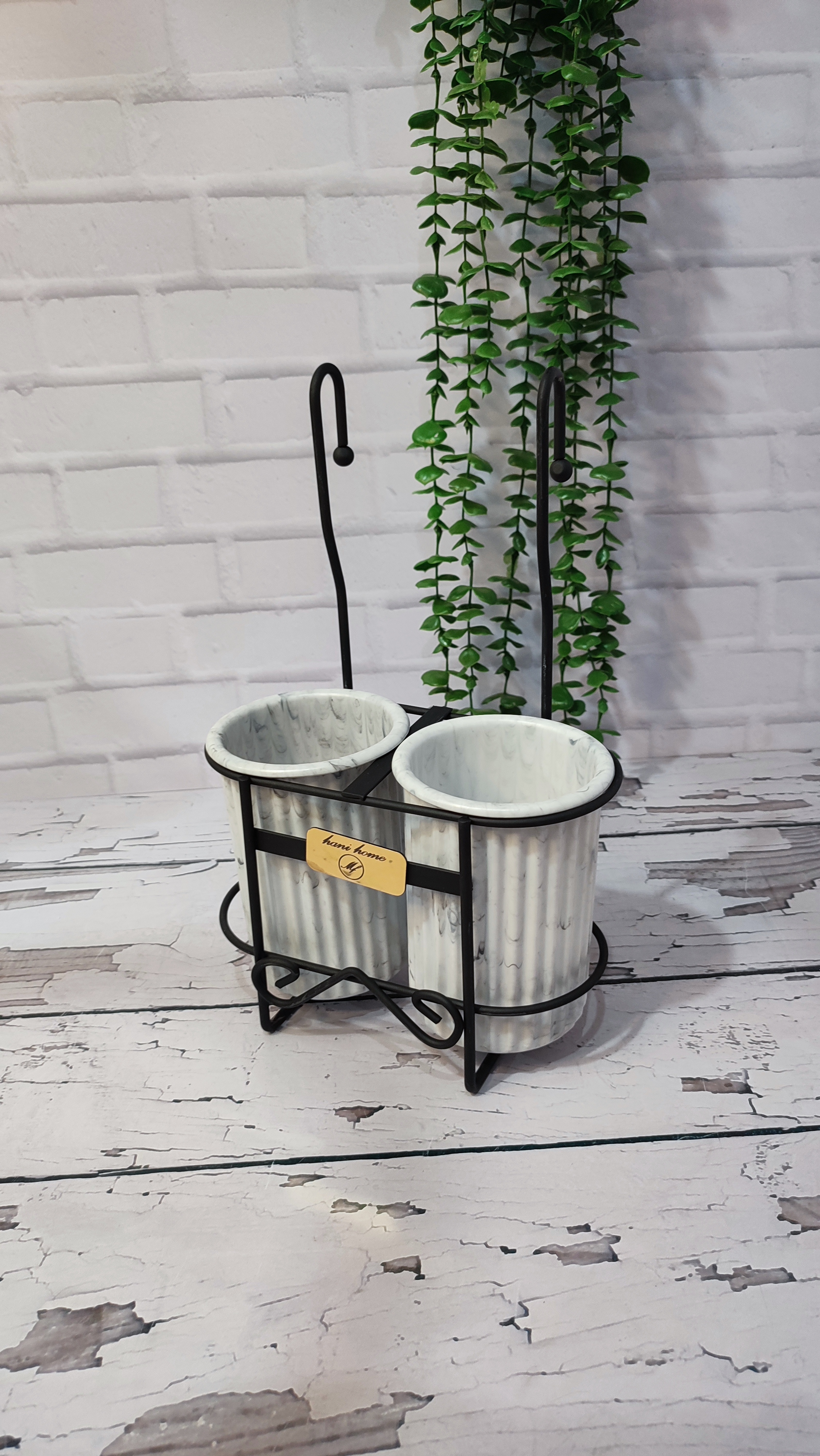 جا قاشقی ۲قلو فلزی آویزدار