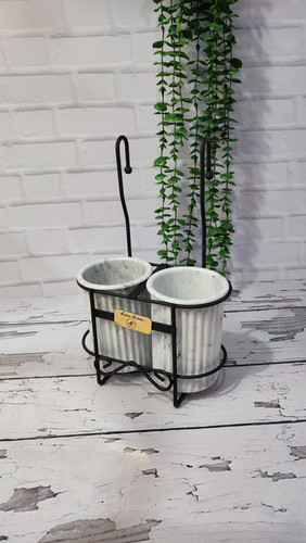 جا قاشقی ۲قلو فلزی آویزدار