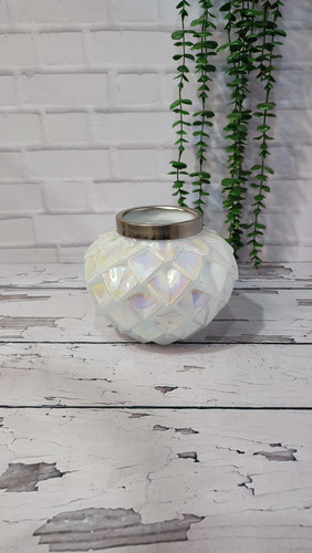 گلدان شیشه ای تپل هفت رنگ