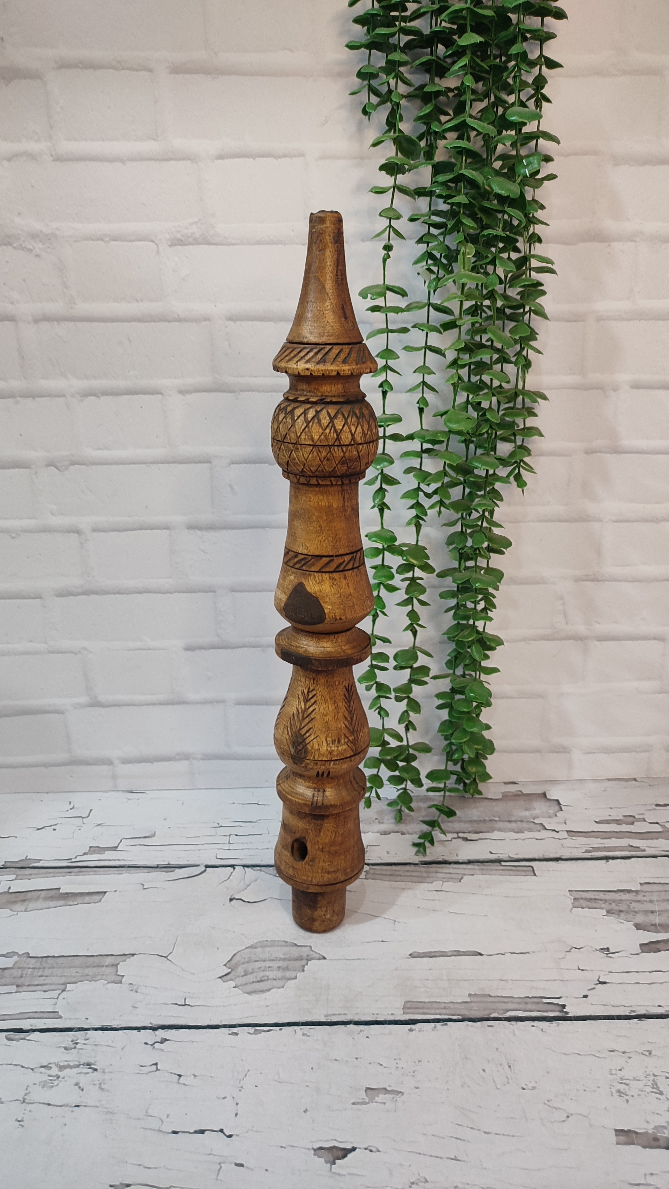 تنه چوبی قلیان طرح سرو