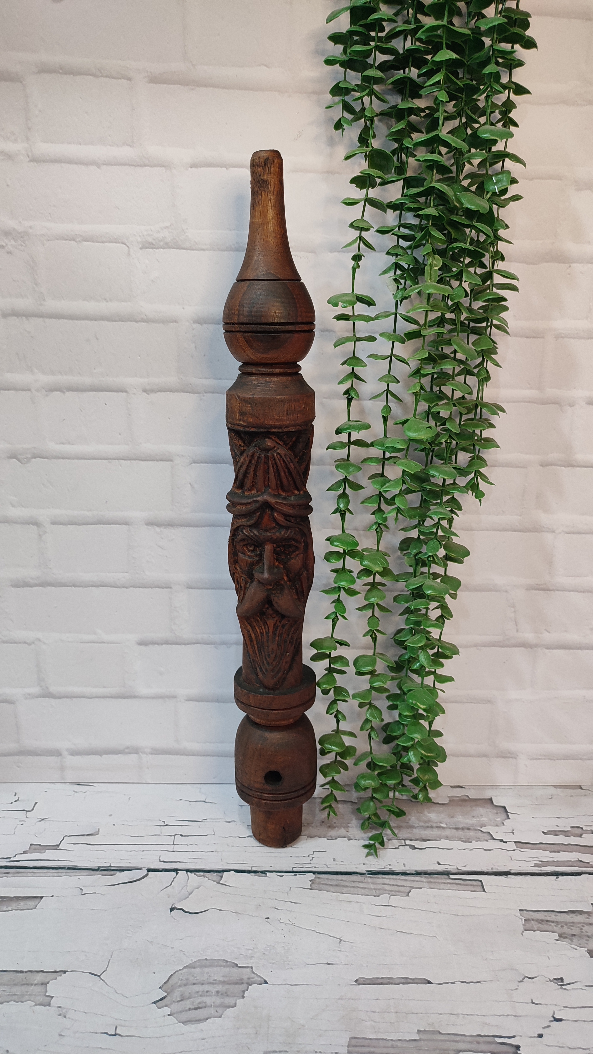 تنه چوبی قلیان منبت وایکینگ ۳