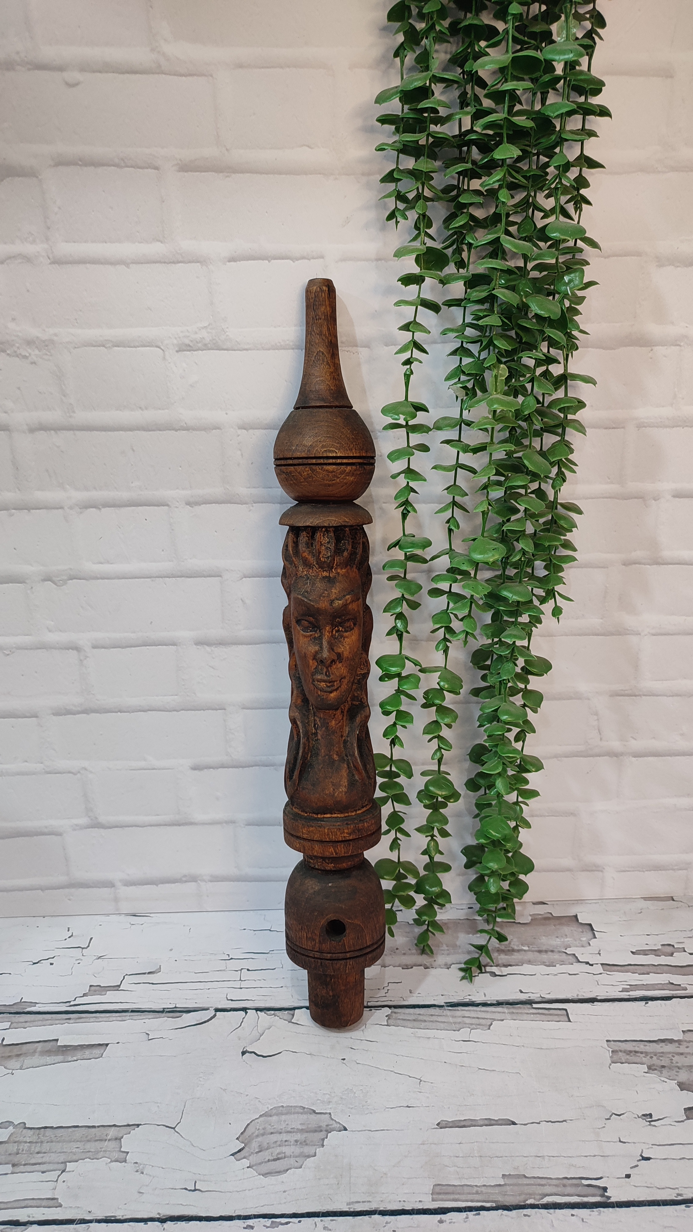 تنه چوبی قلیان منبت وایکینگ‌ ۵