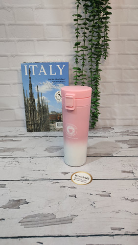 تراول ماگ پاستیلی صورتی