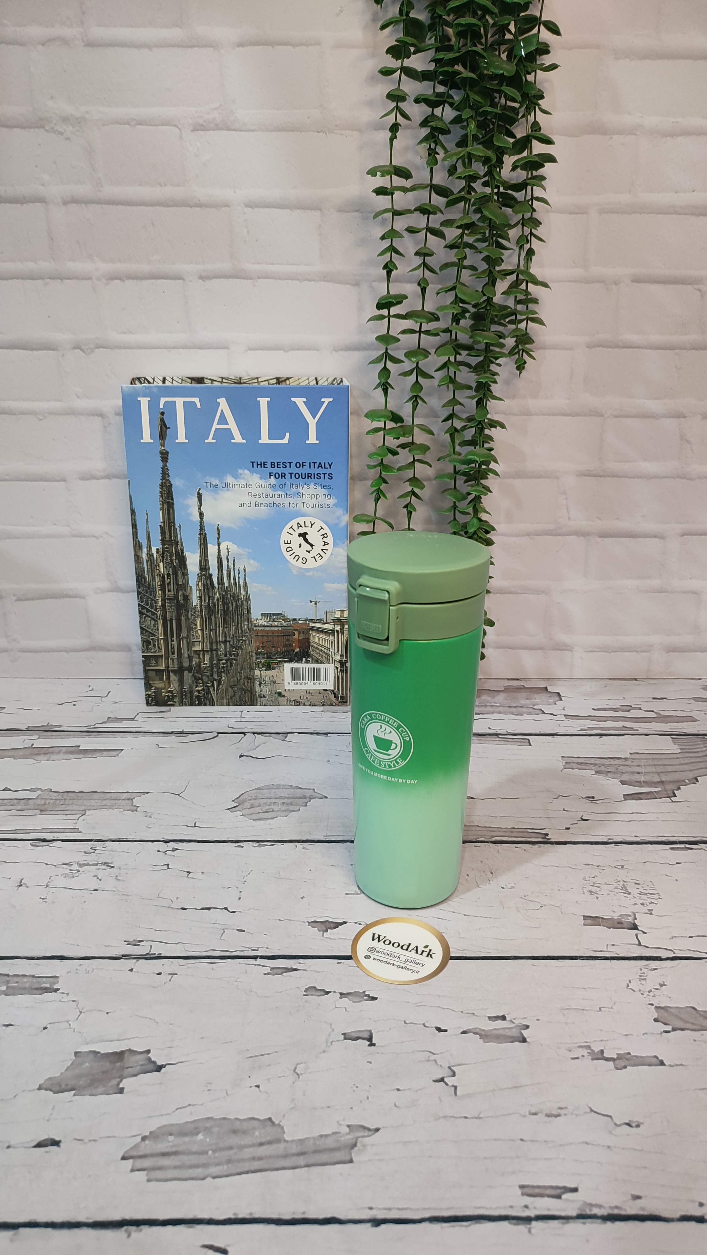 تراول ماگ پاستیلی سبز