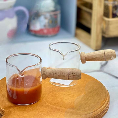 سس خوری پیرکس دسته چوبی
