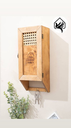 باکس لوله گاز چوبی مدل حصیری