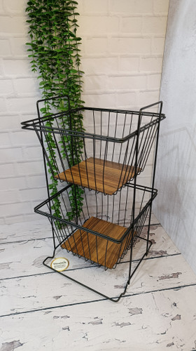 جا پیاز سیب زمینی دو طبقه متحرک