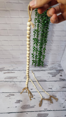 آویز مهره چوبی دکوری