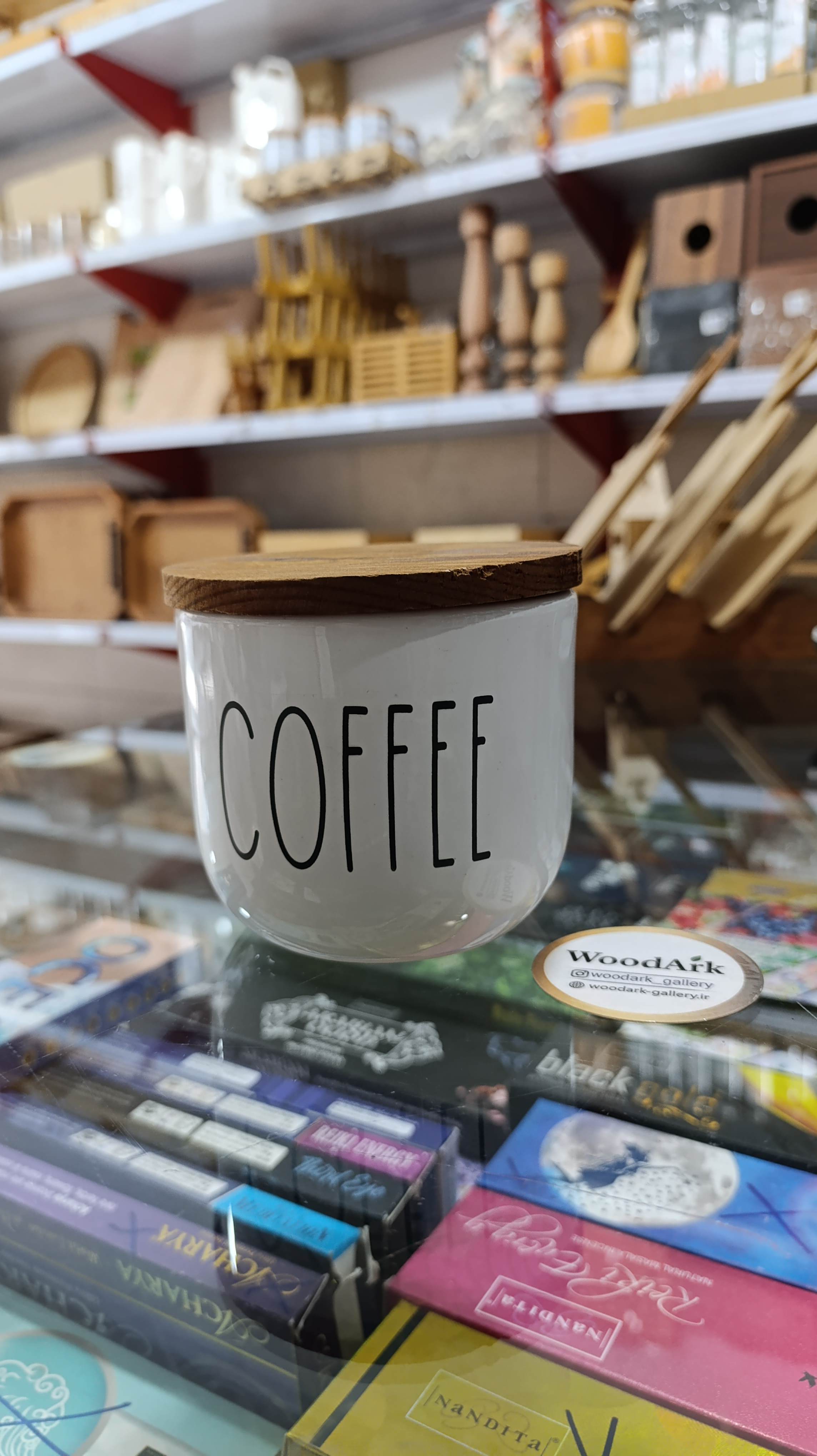 بانکه سرامیکی متوسط Coffee