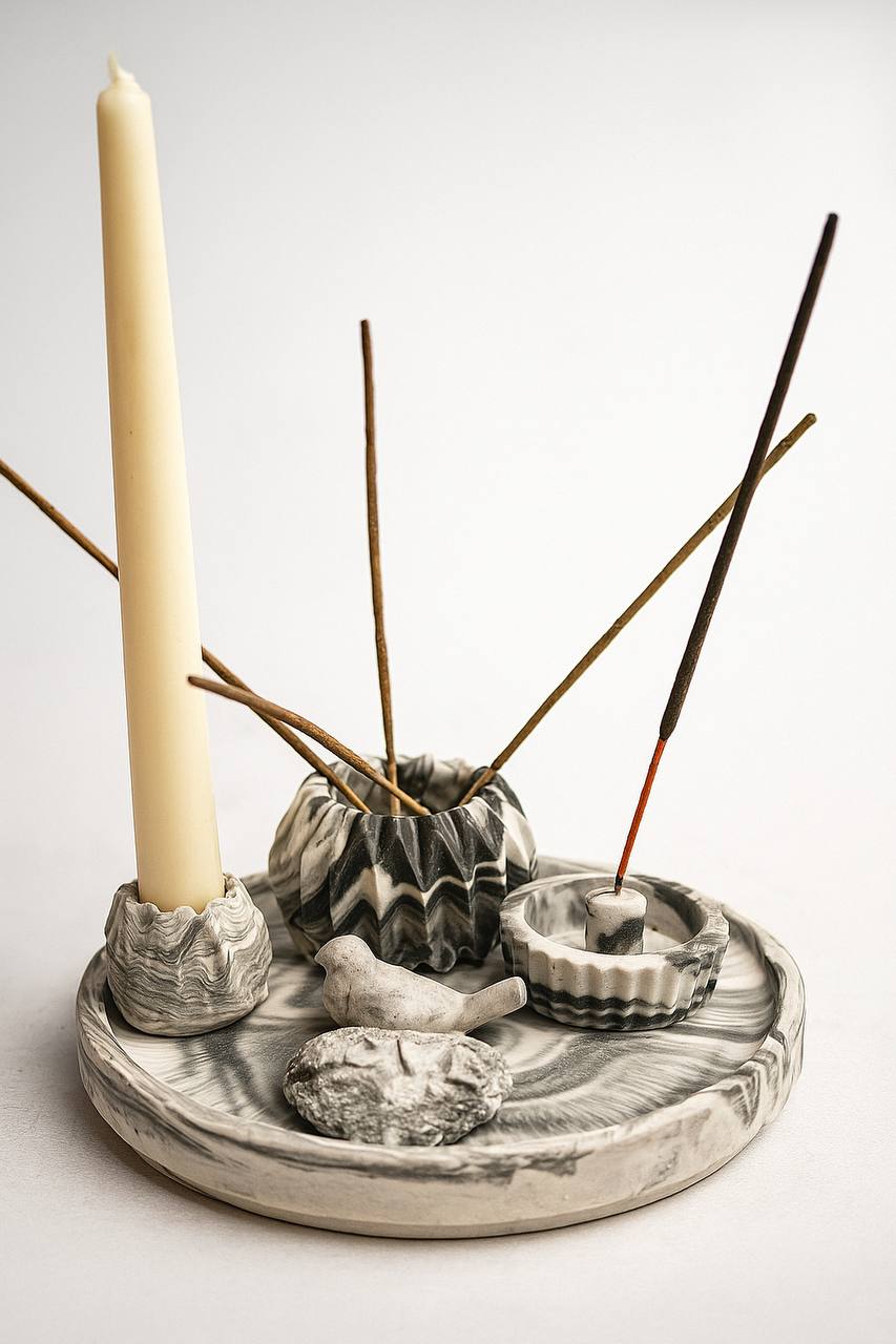 ست جا عودی سنگی