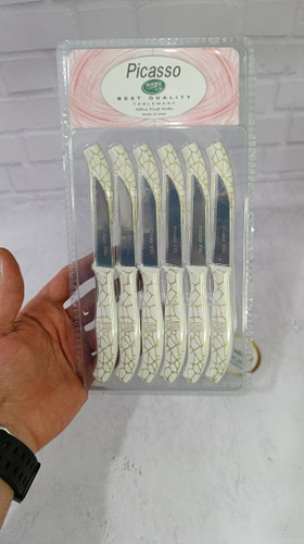 کارد میوه خوری ۱۲عددی ماربل